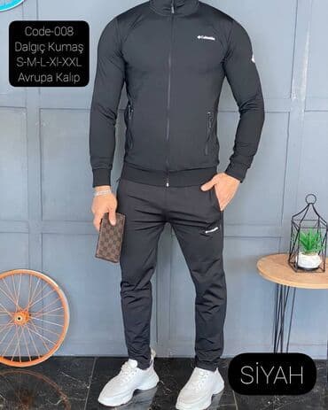 qaqa desti: İdman dəsti "Columbia" Türkiyə istehsalı idman dəstləri Ölçü: S, M, L — 1