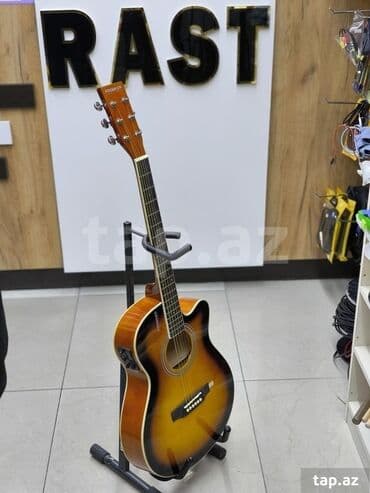 akustik: Akustik gitara, 6 sim, Yeni, Ünvandan götürmə — 1