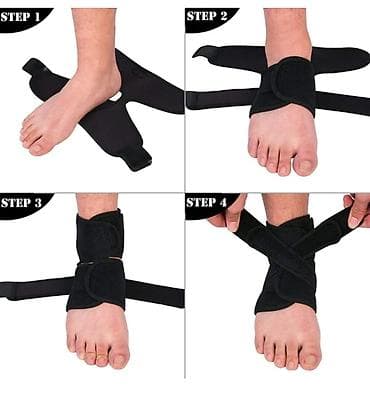 Ayaq üçün korset 
Topuq üçün korset
Topuq burxulmasının qatşısını alır — 3