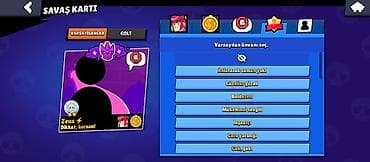 Boltlar: Brawl Stars hesabı – “Zeus⚡” Əsas məlumatlar: - Hesabın yaradılma — 2