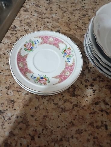 boşqab: Nahar dəsti, rəng - Ağ, Farfor — 2