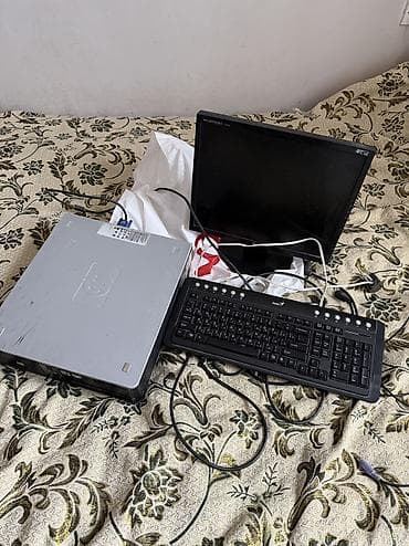 Masaüstü kompüter seti Tərkib: - HP masaüstü sistem bloku (kompakt