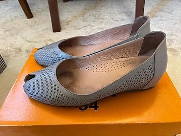 gön dəri: BVR qadın baletkaları Razmer 37 - Model: Açıq burunlu (peep-toe) — 3