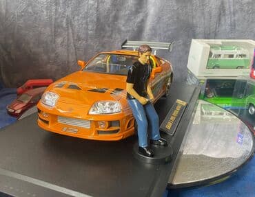 metbex tavan modelleri: Коллекционная модель Toyota Supra A80 Orange 1995 Jada Toys Art — 9
