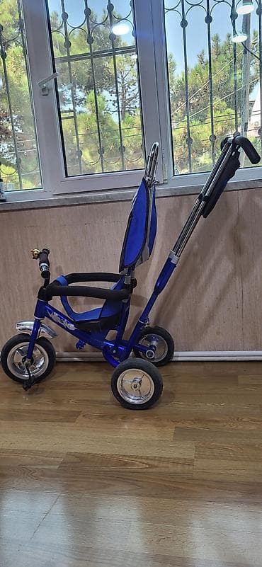 Uşaq üçün üçtəkərli velosiped – valideyn idarəetməli model. Hec bir lalafo.az -da Uşaq üçün üçtəkərli velosiped – valideyn idarəetməli model. Hec bir