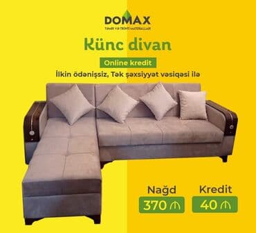 ikinci əl kunc divanlar: Künc divan, Qonaq otağı üçün, Yataq otağı üçün, Parça, Bazalı, Açılan, Kitab — 20