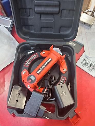 Akkumulyatorla işləyən elektrikli qaynaq lent kəsici/applikator dəsti