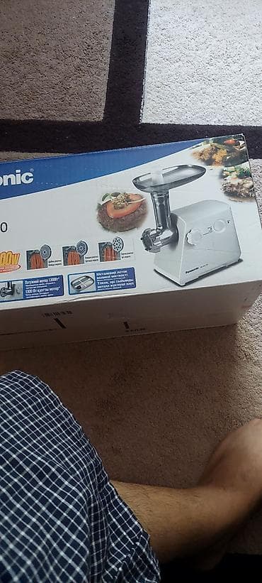 ev kamera: Ət çəkən maşın Panasonic, 1300 Vt, Yeni — 4