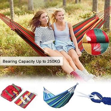 Qamaklar: Yelləncək Yellencek Yüksək keyfiyyətli hamak: Portativ hamak yumşaq — 4