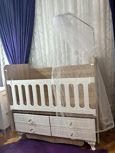 İrada Beşik satilir Qiymet 100 man. Matras yundan var Unvan:Ehmedli