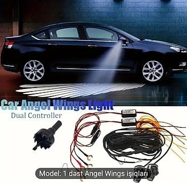 s yan güzgülər: TƏZƏDİR.Avtomobil qapısı üçün “Angel Wings” proyeksiya işıqları – 1 — 2