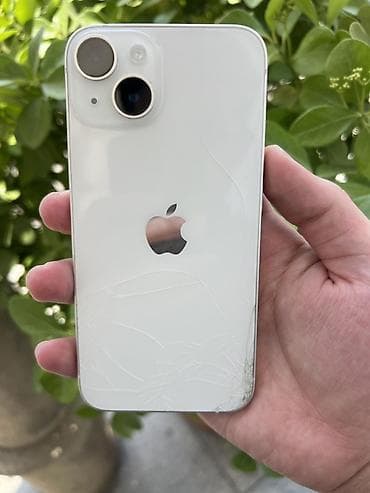 IPhone 14, 128 GB, Gümüşü, Zəmanət — 8