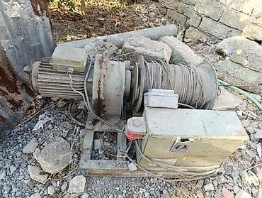 acar az: Elektrikli troslu vinç (stasionar) - Güclü elektrik mühərriki və — 1