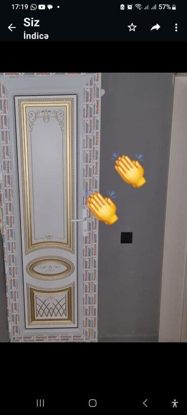 kitay seyf qapilar: Yeni Plastik qapı 80x200 sm Zamok və çərçivə ilə, Zəmanətli, Pulsuz quraşdırma, Rayonlara çatdırılma, Pulsuz çatdırılma, Ödənişli çatdırılma — 1