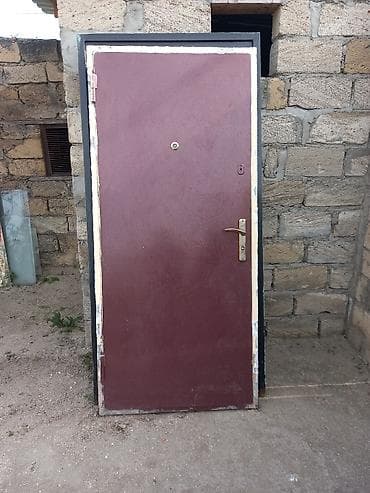 demir qapi seyf: Dəmir giriş qapısı - Material: möhkəm metal korpus, polad qutu - — 2