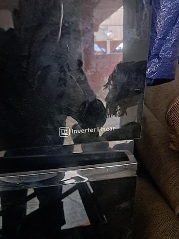 tap az radiatorlar: 2 qapılı LG Soyuducu Satılır, rəng - Qara — 2