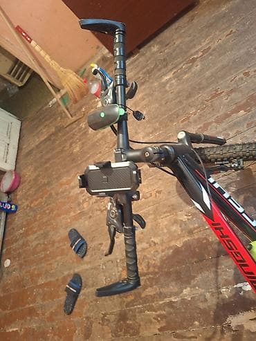 27 5 velosiped: Mingshi dağ velosipedi Xüsusiyyətlər: - Güclü polad/alüminium qarışıq — 6