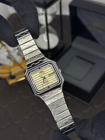 polad uzuk: Qol saatı, Orient, rəng - Qara — 5