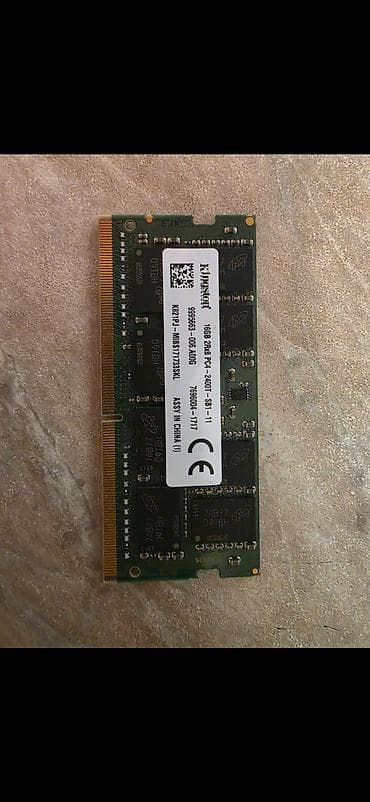 16 gb ddr4 ram. kingston. islekdir
8gb ddr4 ram Skhynix - 35 azn