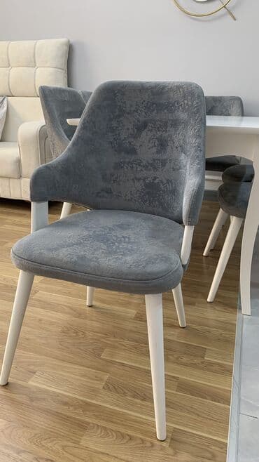 белый рабочий стол: Qonaq otağı üçün, 6 stul — 6