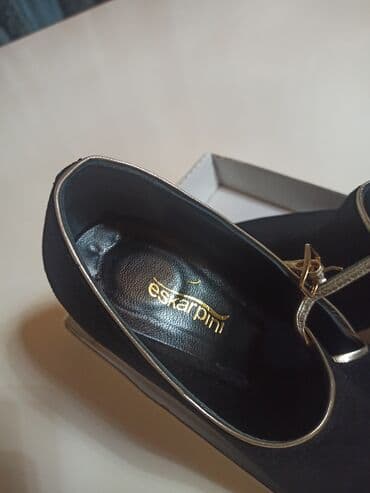 Çəkmələr: Tuflilər, Ölçü: 39, rəng - Qara, Yeni — 3