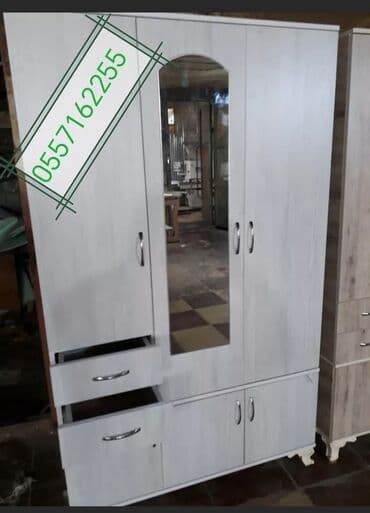 dsp satışı: Düz dolab, Qonaq otağı üçün, Dəhliz üçün, Yataq otağı üçün, Paltar üçün, Açılan, Quraşdırıla bilən, 3 qapılı — 9