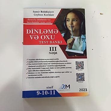 Тесты: Məhsul: “Dinləmə və Oxu – Test Bankı” (III nəşr) Müəlliflər: Samir — 1