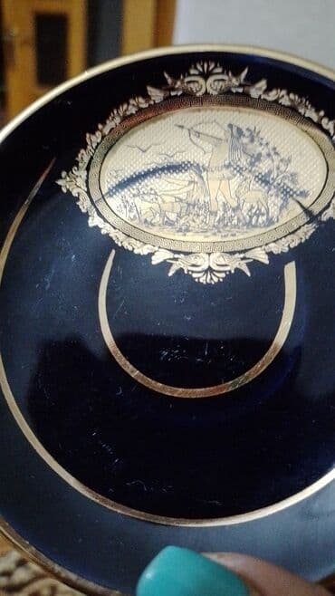 Qəhvə dəsti, rəng - Göy — 5