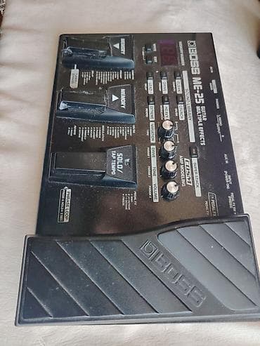 gitara simi: BOSS ME-25 Guitar Multiple Effects pedalı - COSM amp modelingi ilə — 3