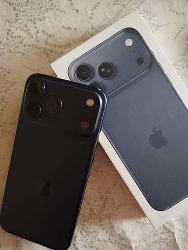 düymeli telefon: IPhone 17 Pro Max, 256 GB, Qara — 3