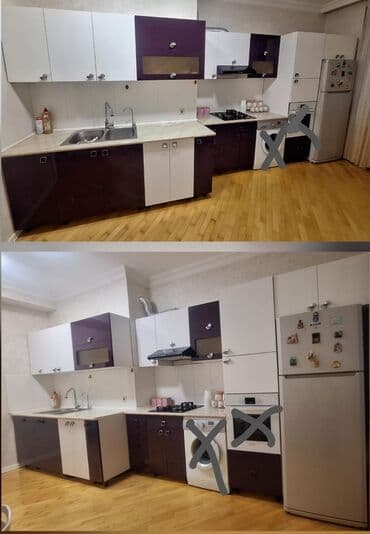 Mətbəx mebeli: Mətbəx mebeli Satılır 450₼ Ölçü 5.17 Üzərində aspirator və moyka — 1