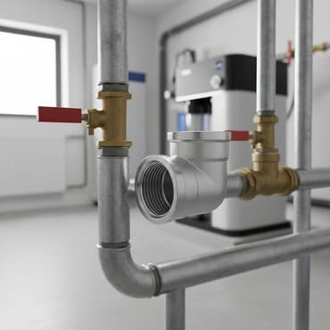 Bu 90 dərəcəli yivli kürək quraşdırma, möhkəm metallik materialdan