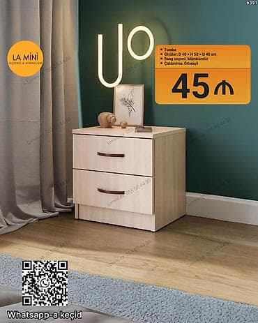 Tumba – La Mini (Laconic & Minimalism) - Ölçülər: Dərinlik 40 sm