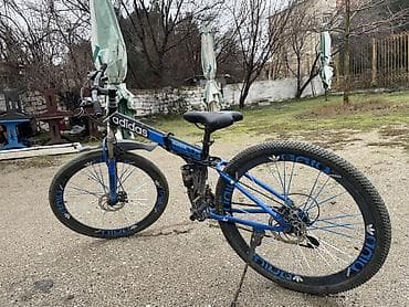 Детские велосипеды: Məhsul: Dağ tipli velosiped, mavi rəng Xüsusiyyətlər: - Tam asqılı — 2