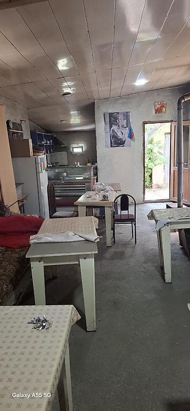İcarəyə verilir: avtoservis üçün hazır sahə və kiçik iaşə/kafe otağı — 1
