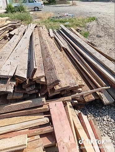 Tikinti materialları taxta darvaza qapi demir sifer. 7-18. 5-10