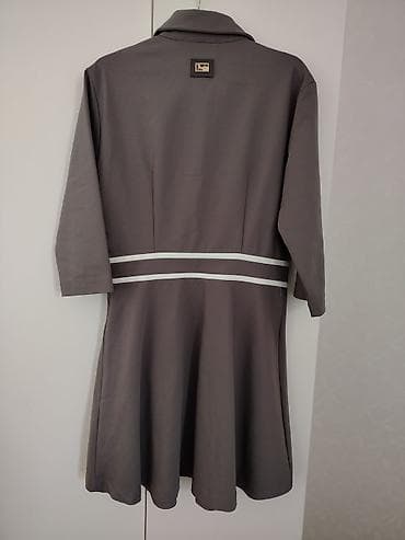 Женская одежда: Qadın paltarı – CELINE motivli, bozumtul rəng. 2ededdi tezedi m/ L — 1