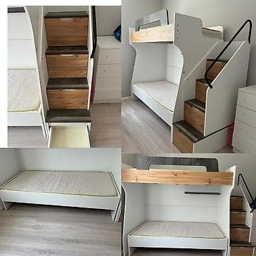 500: Aynurgunrsİki mərtəbəli çarpayı.matras daxil 500 manat.(allnıb1400) — 1