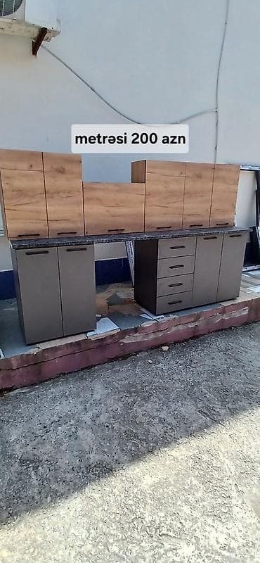 metbext mebeli: Sifarişlə mətbəx dəsti, Sadə laminat — 1