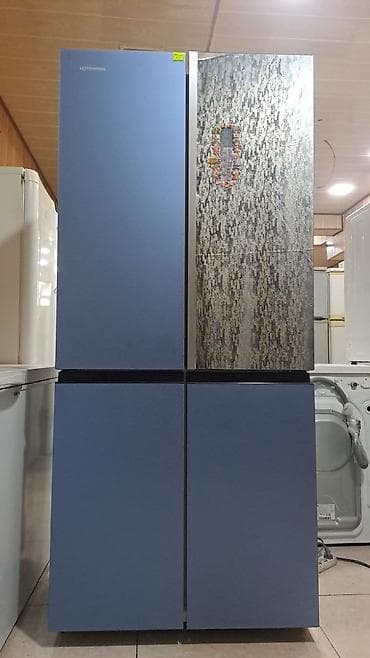 4 qapılı Hoffman Soyuducu Satılır, rəng - Mavi