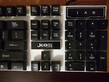 komputer ekrani: JEDEL klaviatura + oyun siçanı seti - Brend: JEDEL (klaviatura) — 3