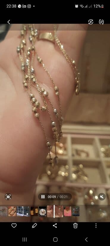 pandora qutusu: Boyunbağı, Pandora, Sarı qızıl, 585 Əyar, 543 g, Ünvandan götürmə — 2