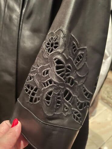 kiqurum qadın pijamaları: Palto, Escada, 3XL, rəng - Qara — 4