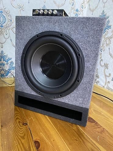 masin ucun kalonka: Ev və ya avtomobil üçün səs sistemi komplekti - Subwoofer: RECOIL — 2