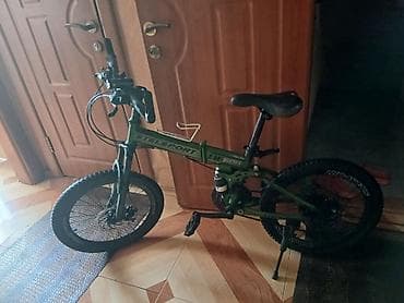 velosipedler: Stels Sport LU-600 qatlanan velosiped - Rəng: yaşıl/qaranlıq — 6