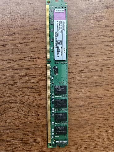 Operativ yaddaş (RAM) Kingston, 4 GB, 1333 Mhz, DDR3, PC üçün, Yeni
