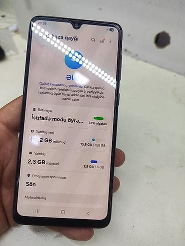 a9 samsung: Samsung Galaxy A33 5G, 128 GB, rəng - Qara, Barmaq izi — 4