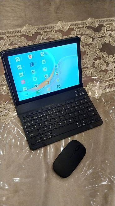 oteeto tab 16: Planşet + klaviatura + siçan seti - 10 düymlük sensor ekranlı Android — 2