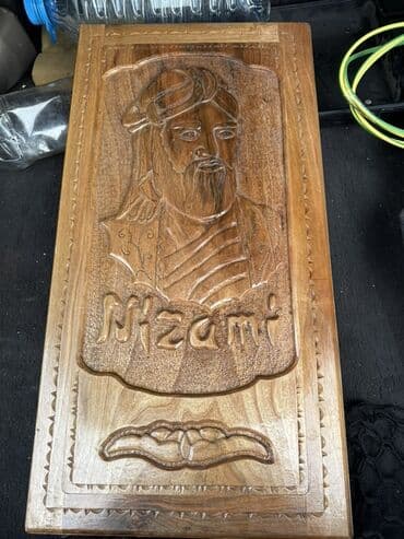 nerdtaxta: Taxta Nərd-taxta oyunu dəsti - Material: tam ağacdan (taxta) əl oyma — 2