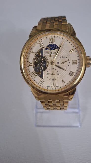 Lincoln: Наручные часы, Romanson, цвет - Золотой — 1